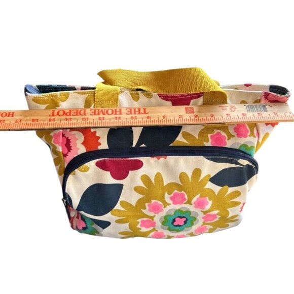 French Bull Colorful Yoga Floral Canvas Tote Gym Bag‎ NWOT - Picture 11 of 12
